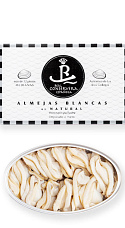 Almejas blancas al natural +12 piezas