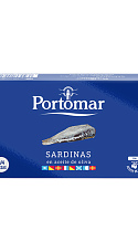 Producto: Sardinas en Aceite de Oliva 'Portomar' 3-4 Piezas