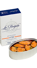 Producto: Mejillones en Escabeche Fritos 8/12 Piezas 'La Brújula' 