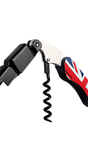 Producto: Sacacorchos dos Tiempos con Espiral de Teflón con Bandera de Reino Unido