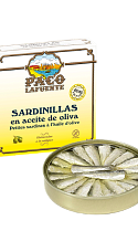 Producto: Sardinillas en Aceite de Oliva 'Paco Lafuente' 40-45 piezas