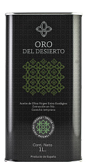 Producto: AOVE Oro del Desierto Picual Lata de 1 Litro