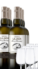 Producto: Pack 'Manzanilla La Jaca' (x6) con 6 catavinos