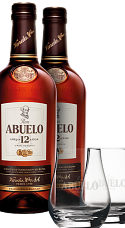 Producto: Ron Abuelo 12 Años con Vasos Serigrafiados Regalo