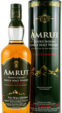 Producto: Amrut Peated Indian Cask Strength Single Malt Whisky con estuche