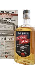 Producto: Glen Breton Battle of the Glen Candian Single Malt Whisky Aged 15 Years con estuche