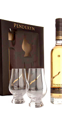 Producto: Estuche Penderyn Single Malt Whisky 35 cl con 2 Copas