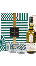 Producto: Lagavulin 8 Year Old con Vasos (x2) y Tarjeta dedicatoria