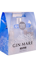 Producto: Estuche Gin Mare (x1), Seventeen 1724 Tonic Water (x4), Cuchara mezcladora (x1)