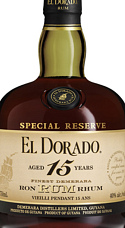 Producto: El Dorado 15 Years Special Reserve