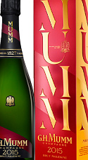 Producto: Mumm Grand Cordon Millésimé 2015 con Estuche