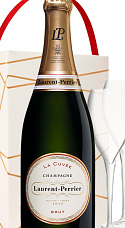 Producto: Estuche Laurent-Perrier La Cuvée Brut con 2 copas