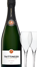 Producto: Pack 'Taittinger Brut Réserve' con Copas (x2)